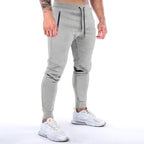 European And American Sports Trousers Men's Solid Color Fitness