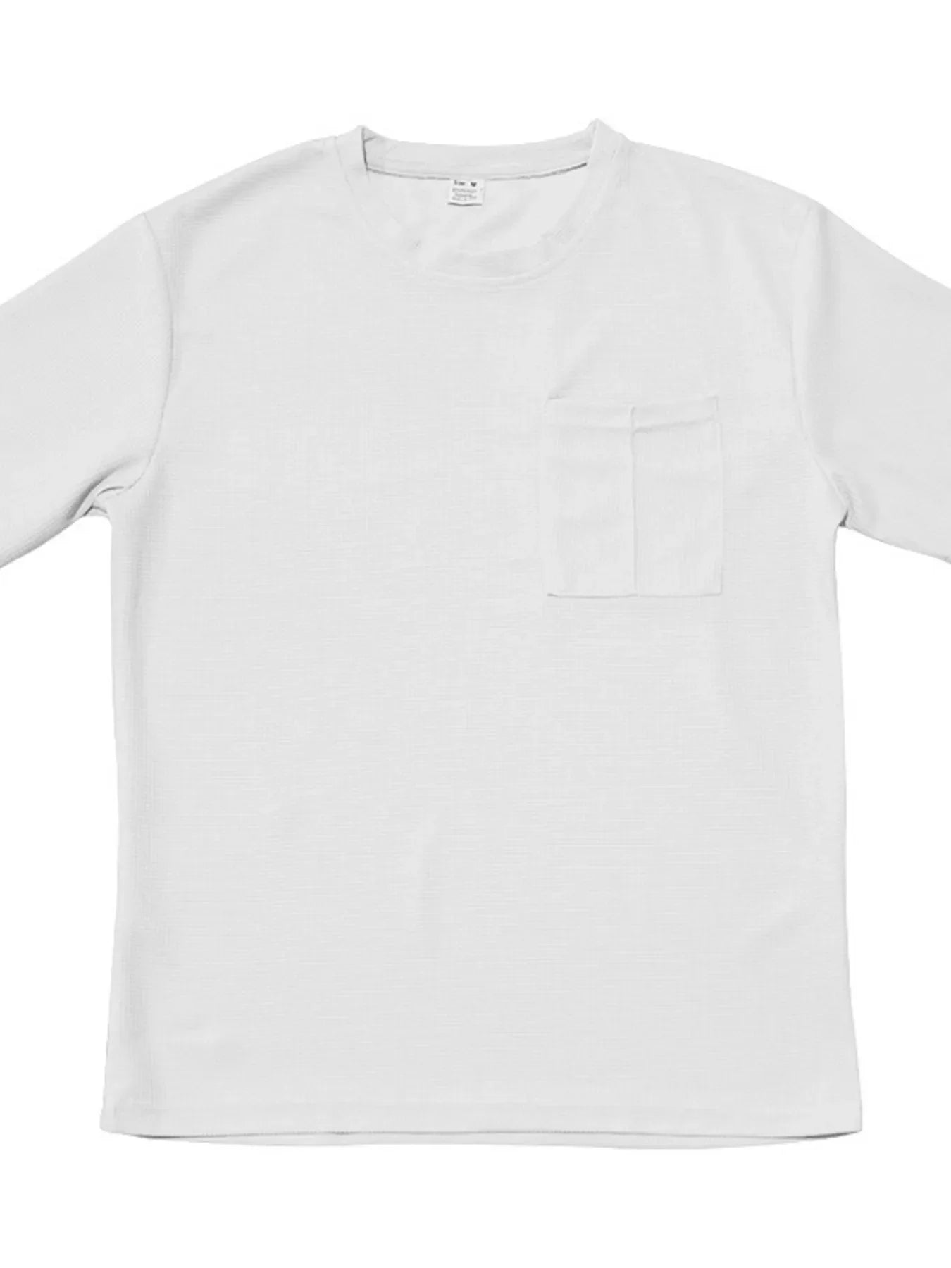 Men's Full Size Round Neck Short Sleeve Top and Shorts Set Plus Size