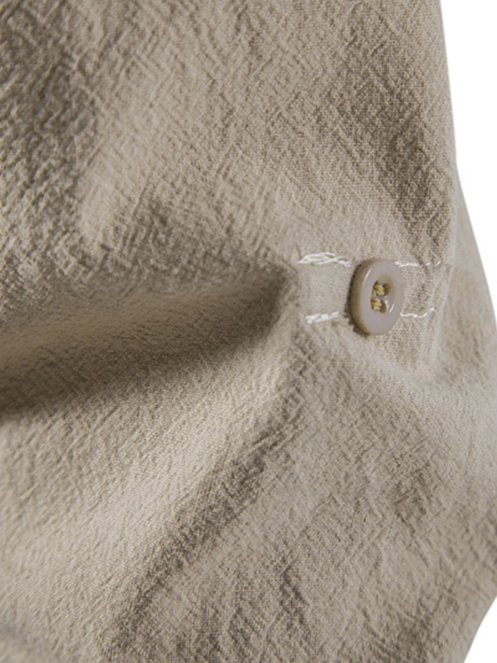 Men's Lace Up Long Sleeve Blouse