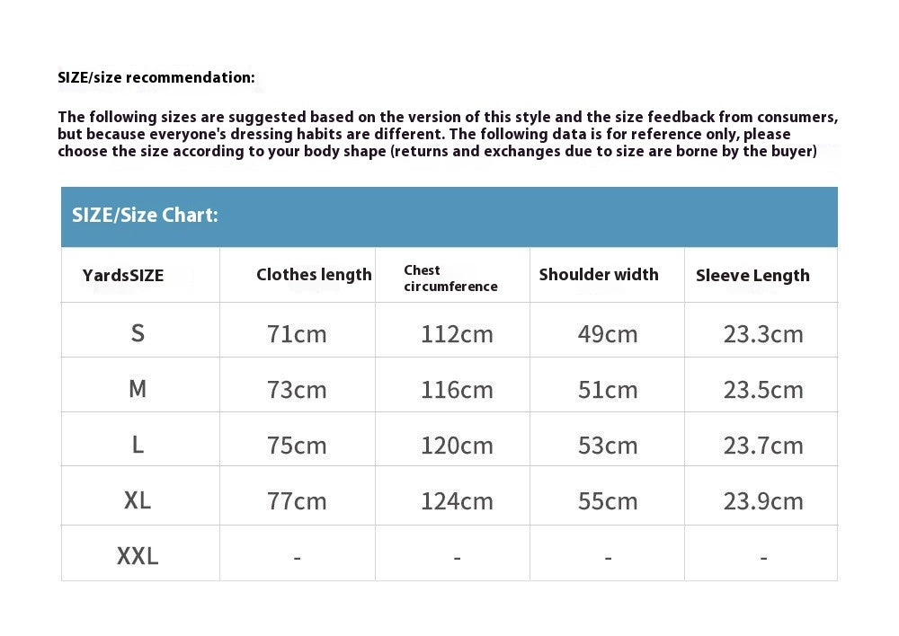 Hand-Painted Letter Print Short-Sleeve T-Shirt for Men