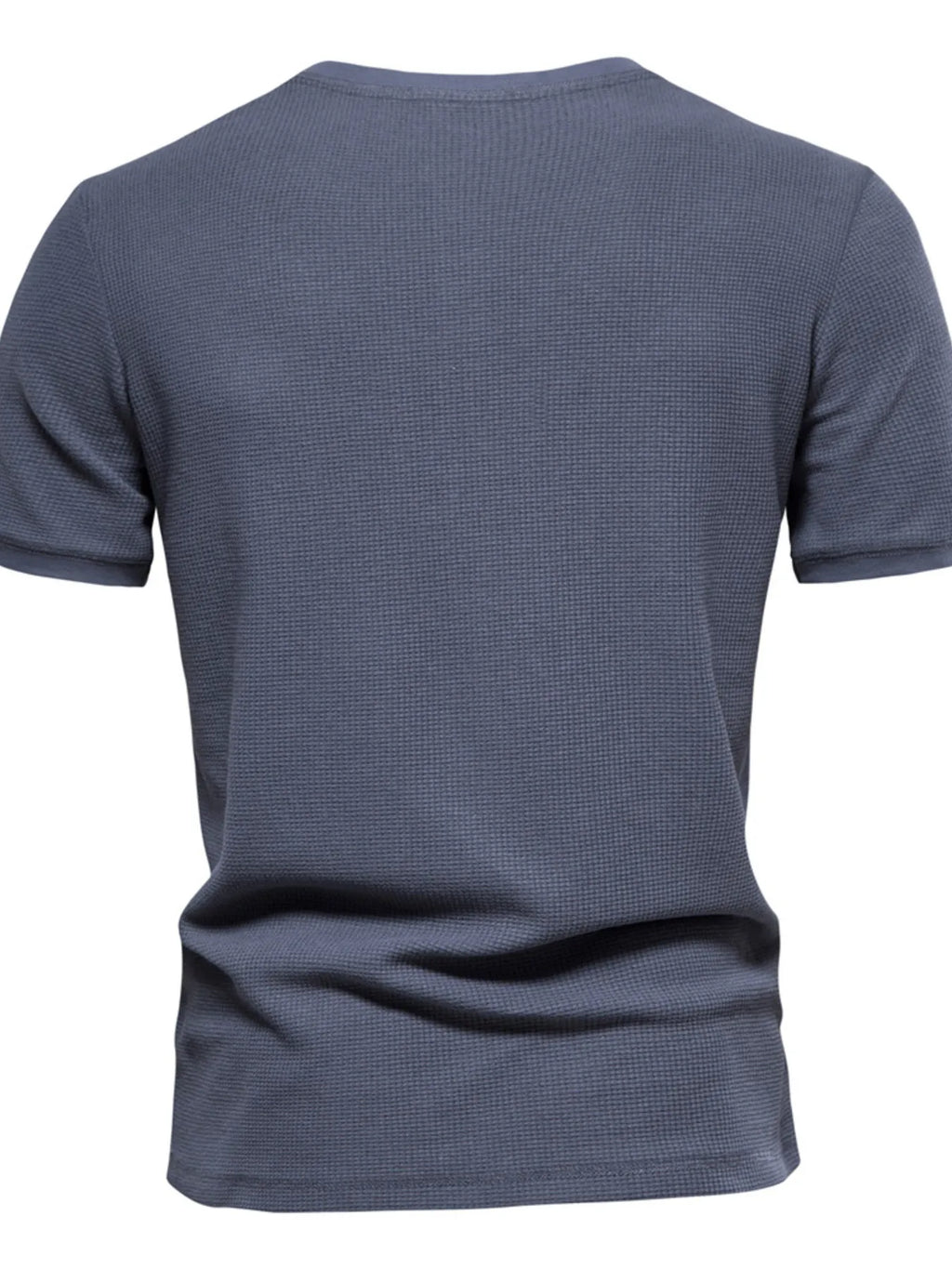 Men's Button Detail Short Sleeve T-Shirt
