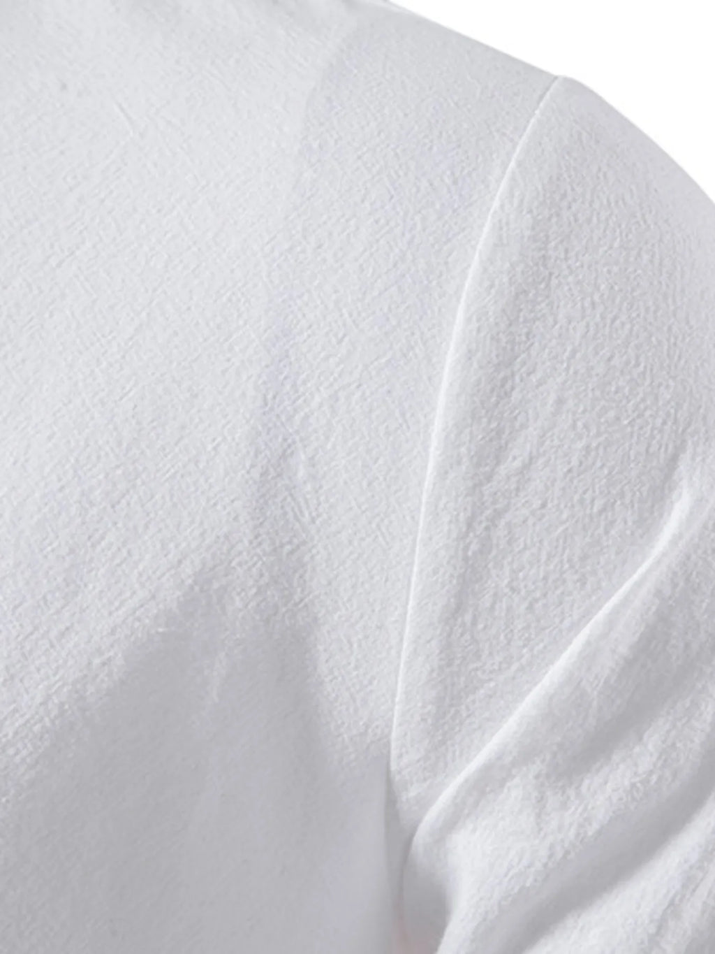 Men's Lace Up Long Sleeve Blouse