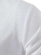 Men's Lace Up Long Sleeve Blouse