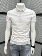 Men's Plus Size Button Detail Short Sleeve Polo