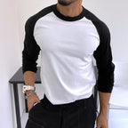 Men's Casual Raglan Sleeve Top