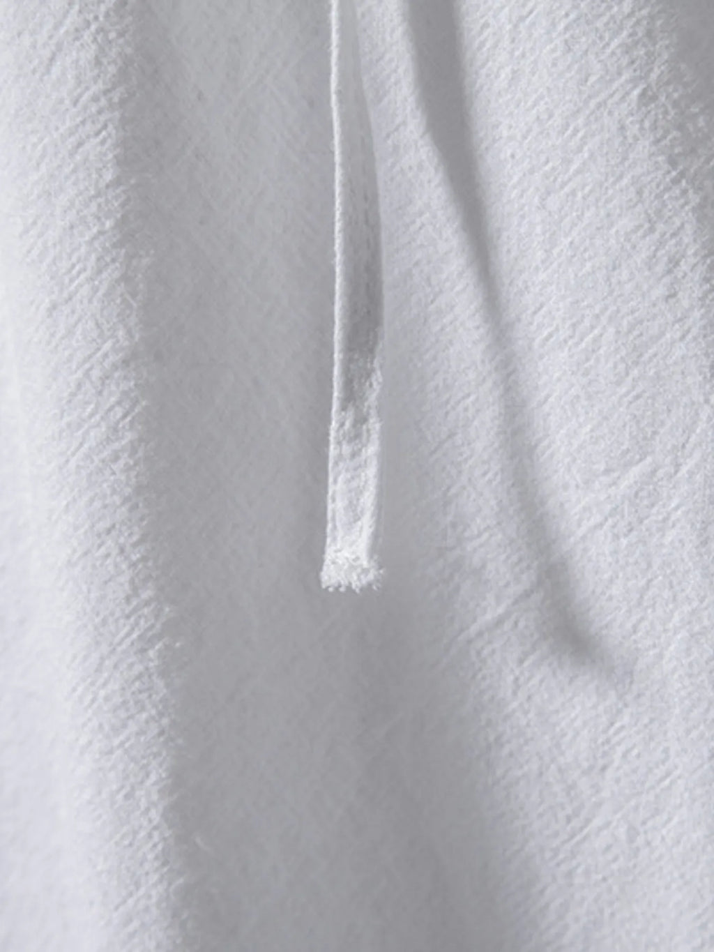 Men's Lace Up Long Sleeve Blouse