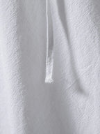 Men's Lace Up Long Sleeve Blouse