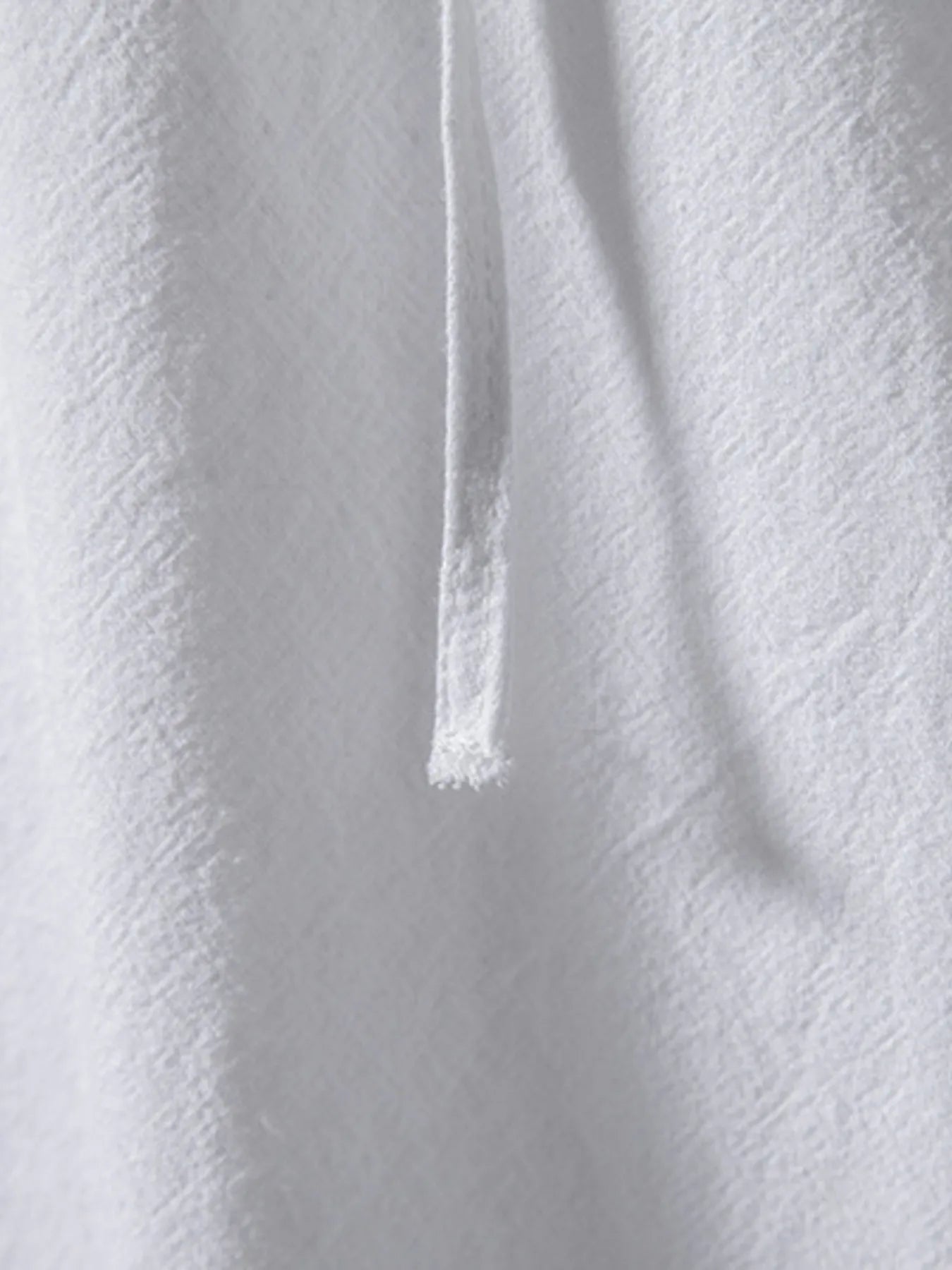 Men's Lace Up Long Sleeve Blouse