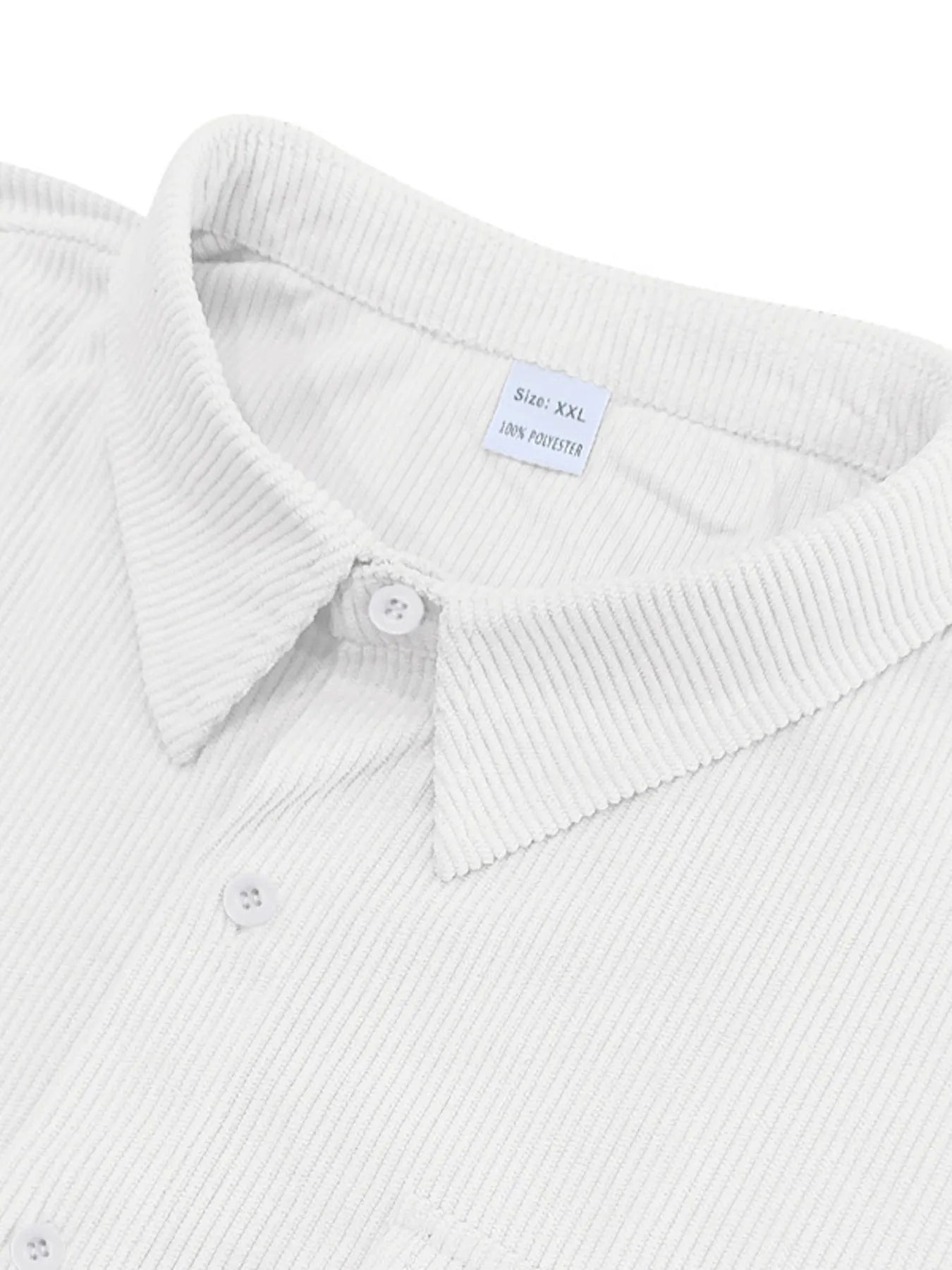 Men's Full Size Button Up Short Sleeve Shirt Plus Size