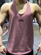 Men's Plus Size Round Neck Racerback Tank