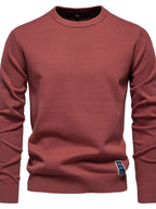 Men's Round Neck Long Sleeve Sweater