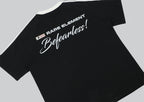 Hand-Painted Letter Print Short-Sleeve T-Shirt for Men