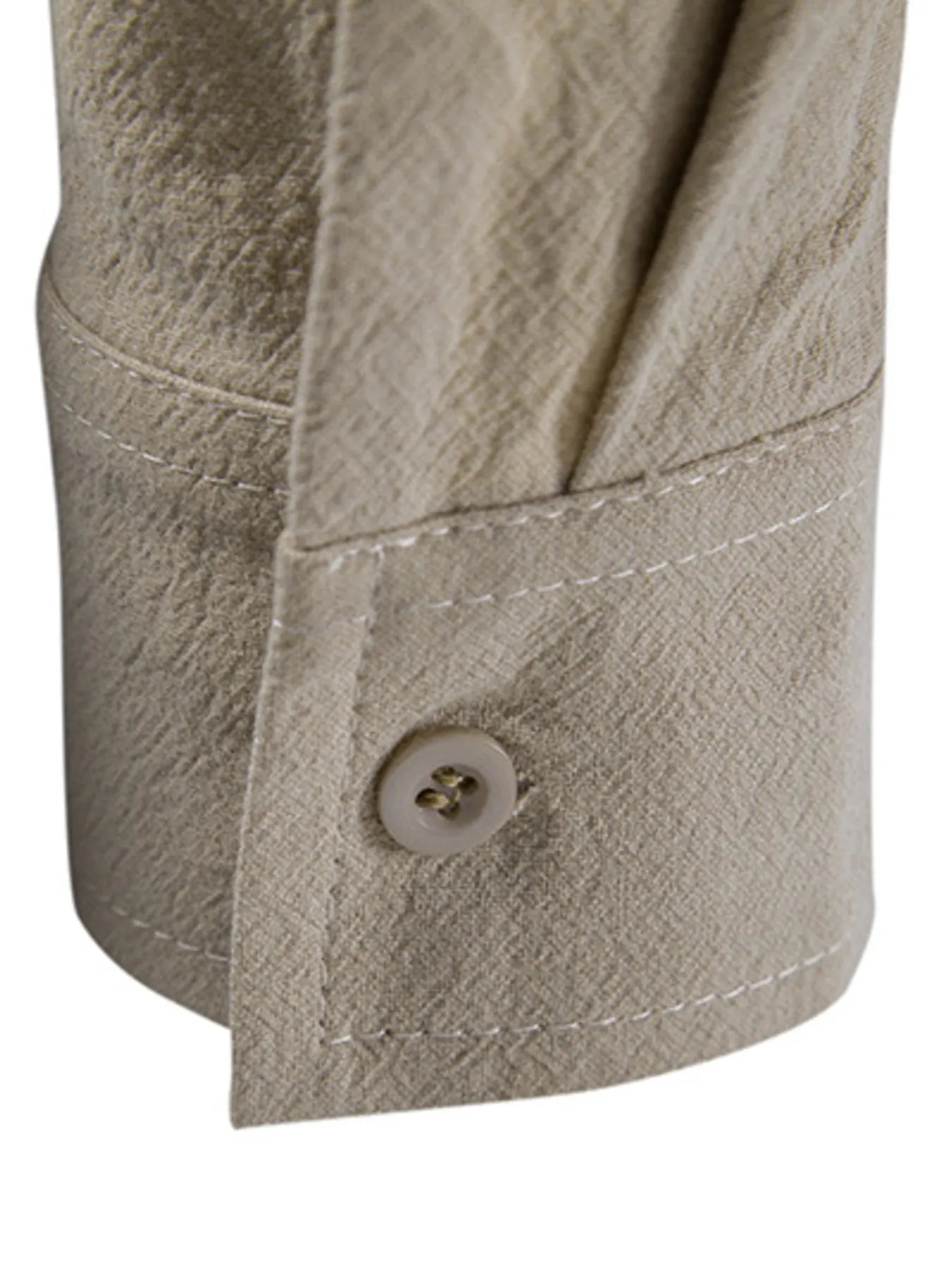 Men's Lace Up Long Sleeve Blouse