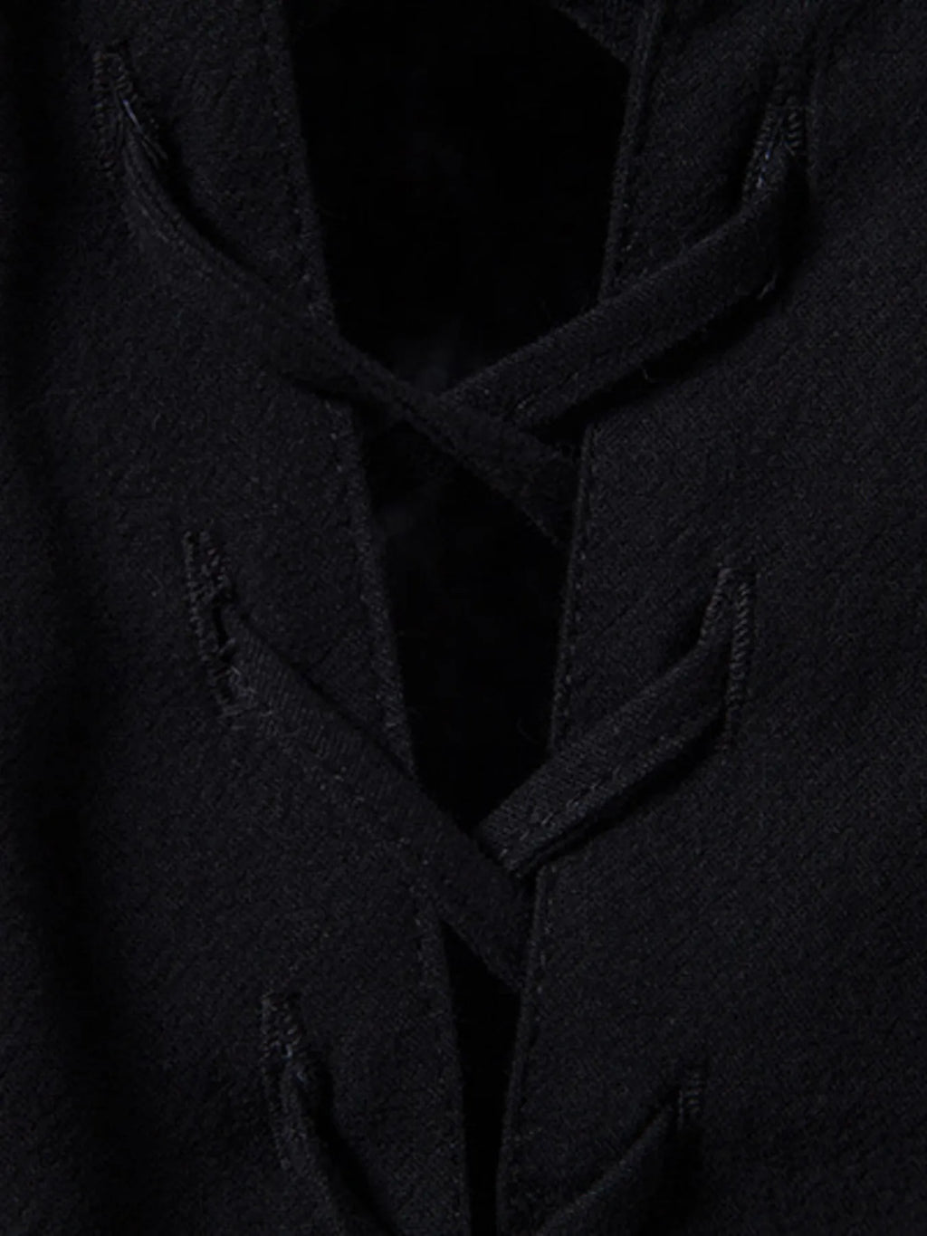 Men's Lace Up Long Sleeve Blouse