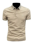 Men's Plus Size Button Detail Short Sleeve Polo