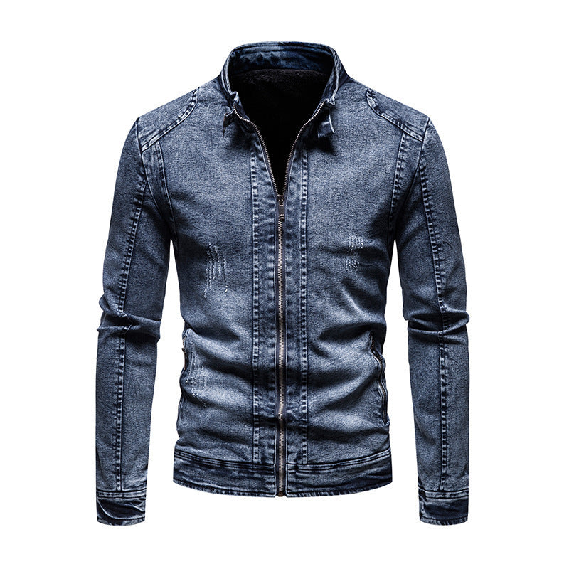 Casual Korean Style Fashion Men's Clothing Fashion Denim Jacket