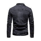 Casual Korean Style Fashion Men's Clothing Fashion Denim Jacket