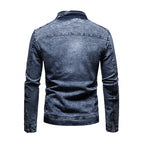 Casual Korean Style Fashion Men's Clothing Fashion Denim Jacket