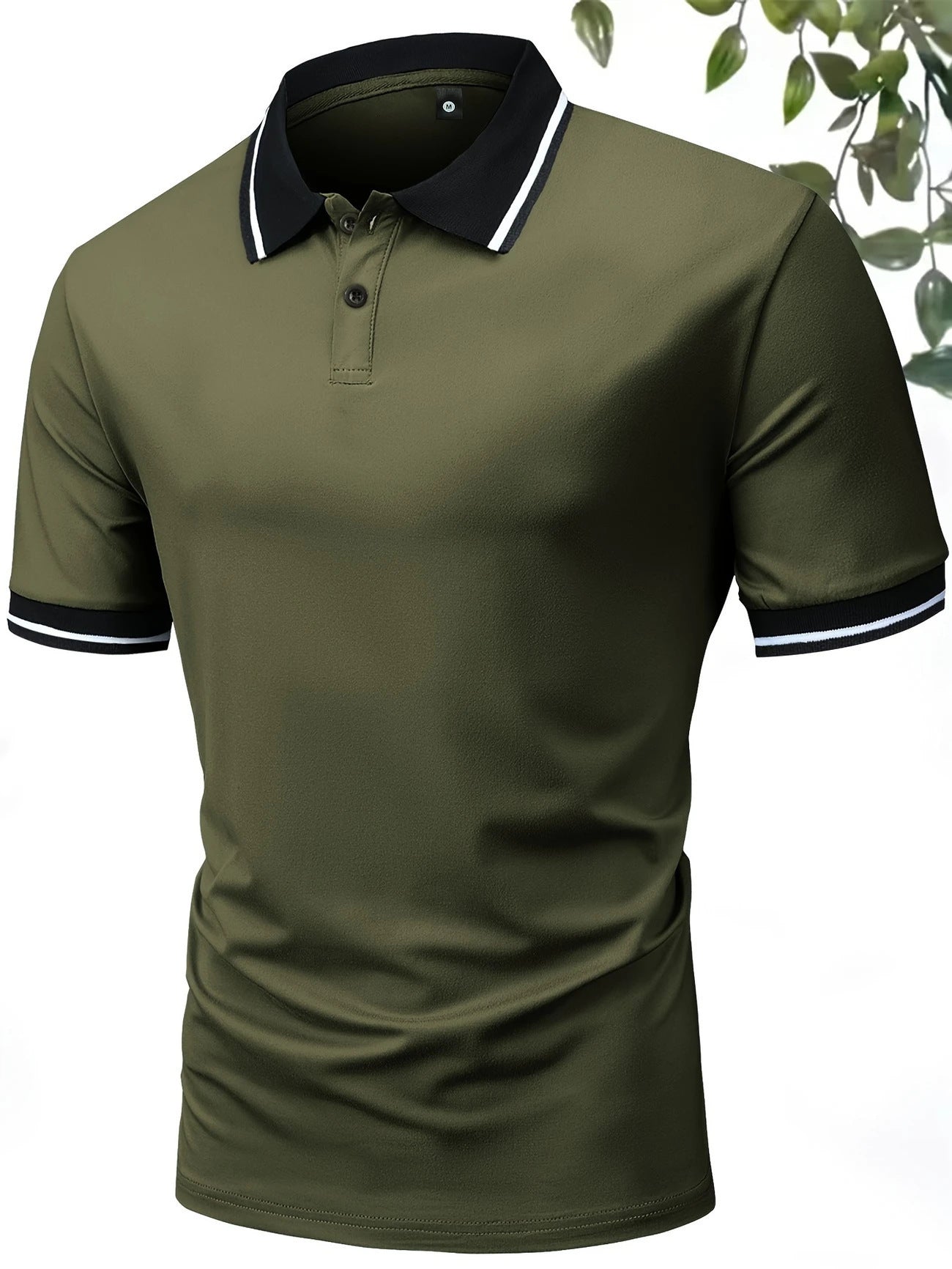 Polo Shirt Lapel Short Sleeve Golf Casual Sports Top