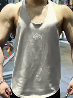 Men's Plus Size Round Neck Racerback Tank