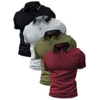 Polo Shirt Lapel Short Sleeve Golf Casual Sports Top