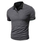 Polo Shirt Lapel Short Sleeve Golf Casual Sports Top
