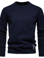 Men's Round Neck Long Sleeve Sweater