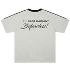 Hand-Painted Letter Print Short-Sleeve T-Shirt for Men