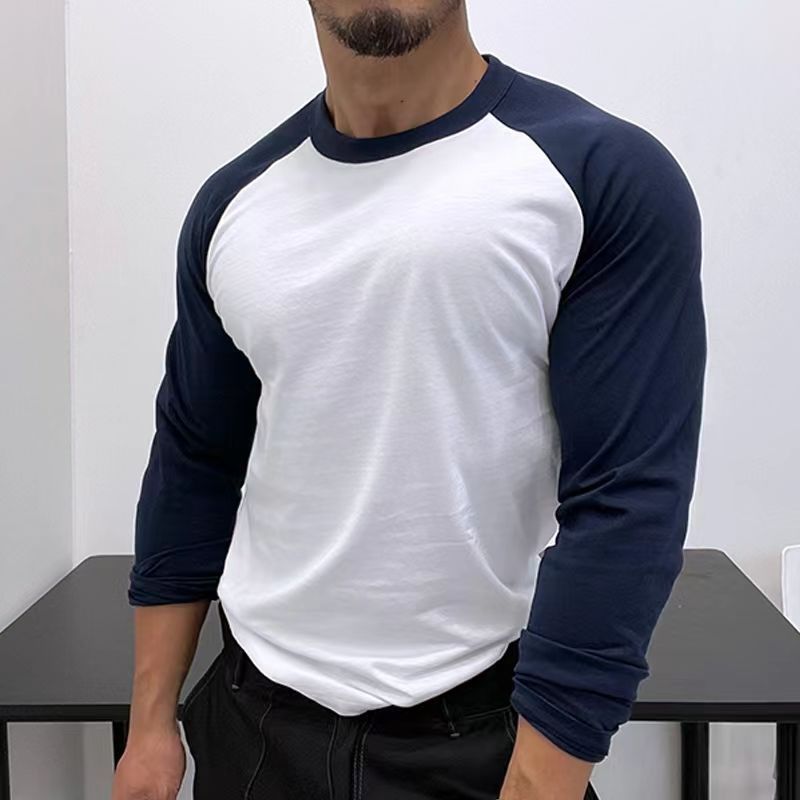 Men's Casual Raglan Sleeve Top