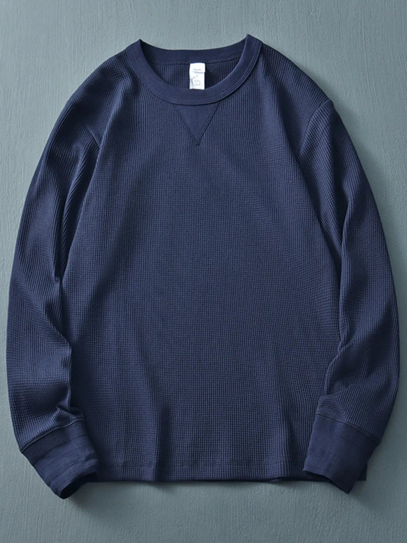 Men's Plus Size Round Neck Long Sleeve T-Shirt