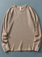 Men's Plus Size Round Neck Long Sleeve T-Shirt