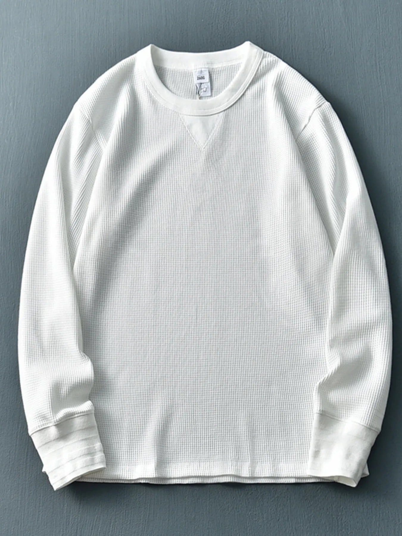 Men's Plus Size Round Neck Long Sleeve T-Shirt