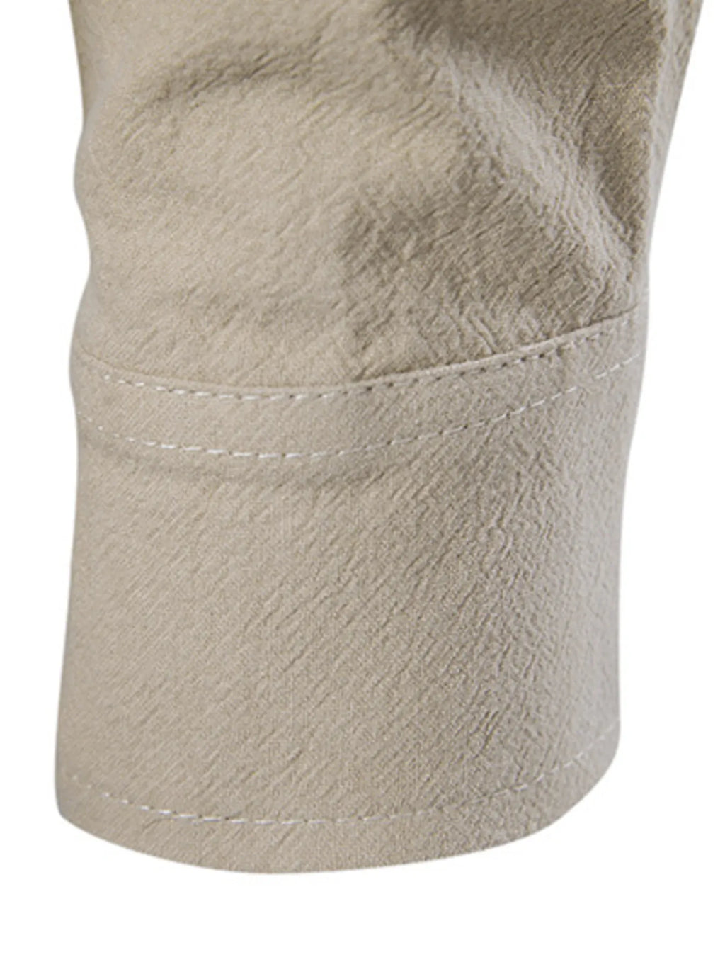 Men's Lace Up Long Sleeve Blouse