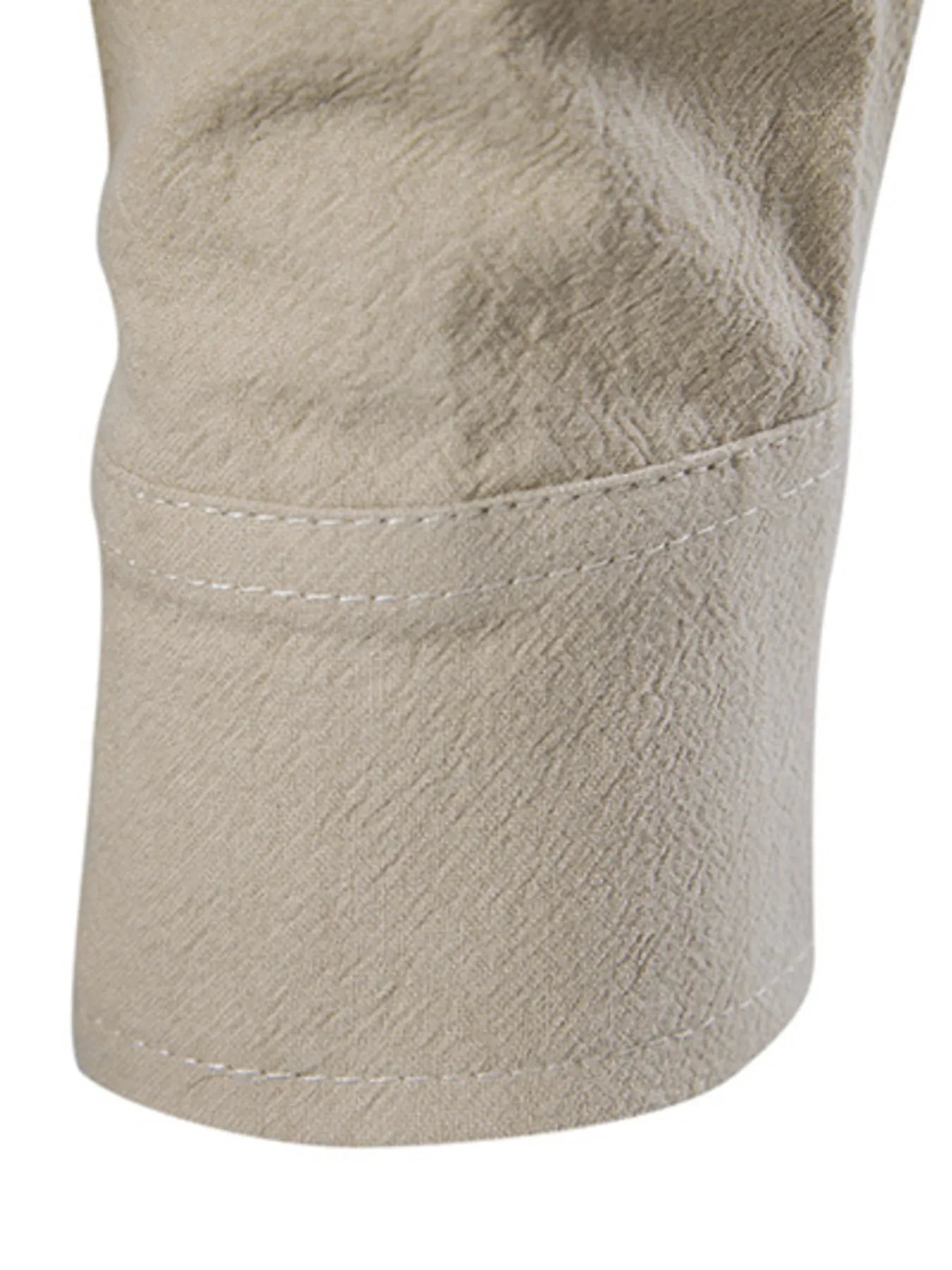 Men's Lace Up Long Sleeve Blouse