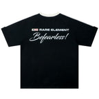 Hand-Painted Letter Print Short-Sleeve T-Shirt for Men