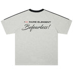 Hand-Painted Letter Print Short-Sleeve T-Shirt for Men